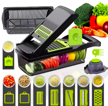 Picador de frutas y verduras 14 piezas